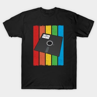 Retro Computer Disk T-Shirt